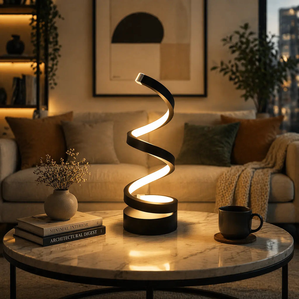 Nova | Spiral LED Table Lamp