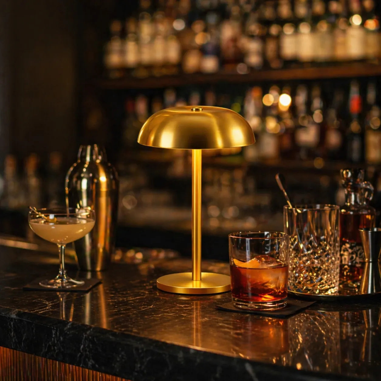 Fauna | Cordless Mushroom Table Lamp