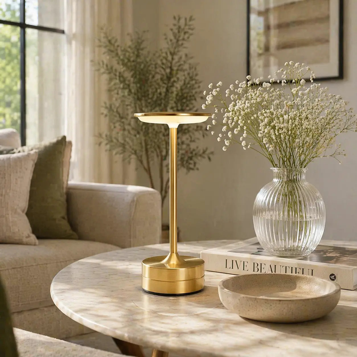 Luma | Modern Rechargeable Table Lamp