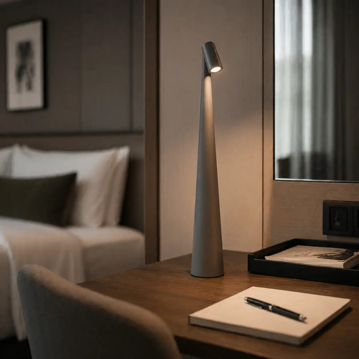 Celo | Minimalist Cone Desk Lamp