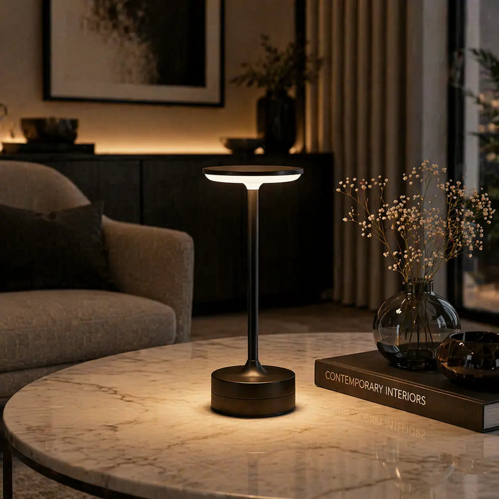 Luma | Modern Rechargeable Table Lamp