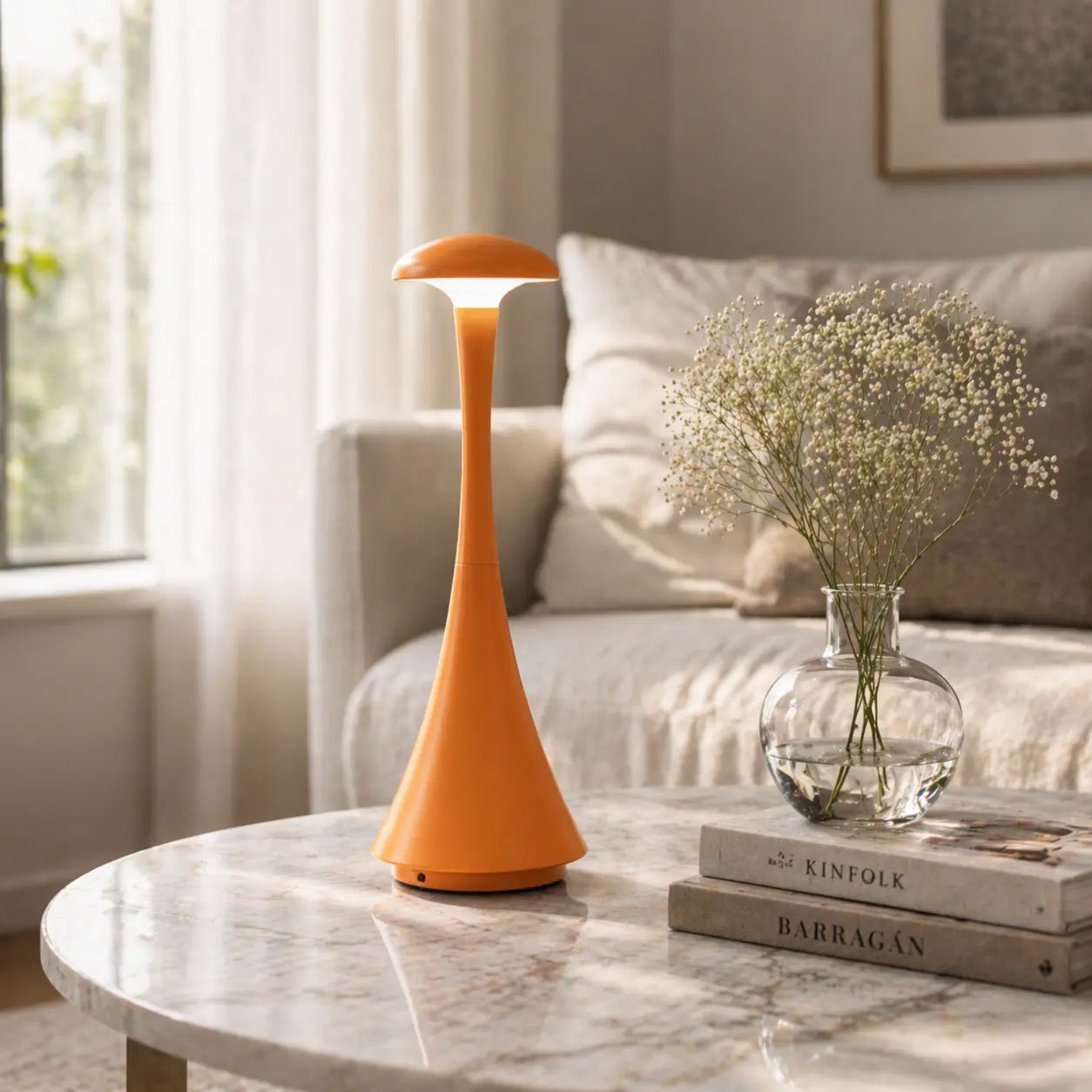 Myco | Mushroom Rechargeable Table Lamp