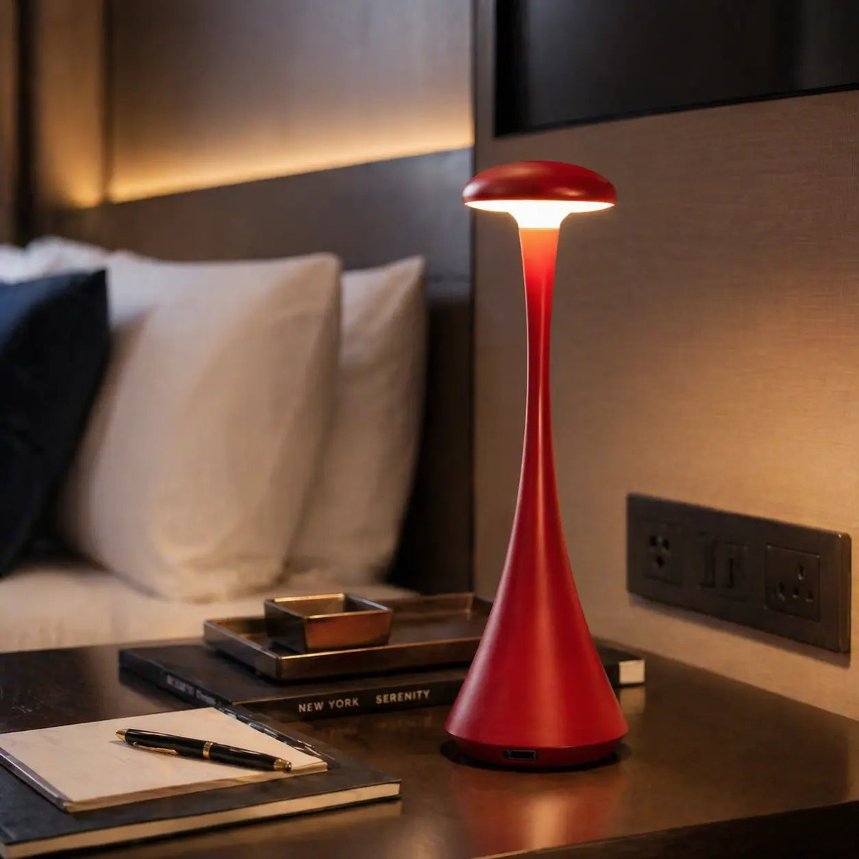 Myco | Mushroom Rechargeable Table Lamp