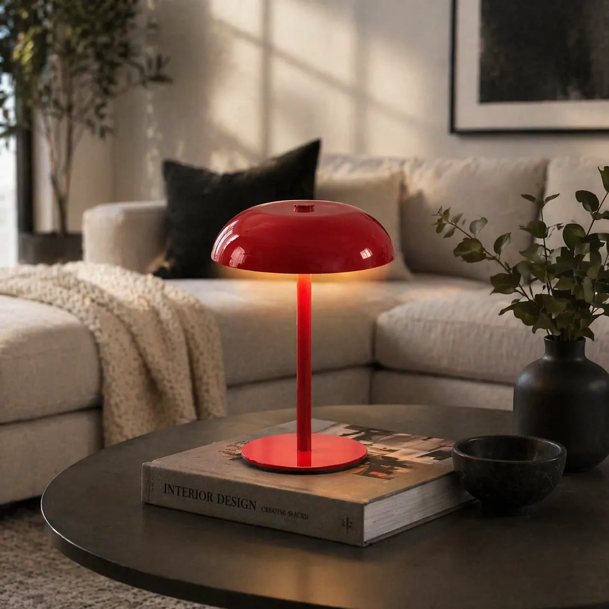 Fauna | Cordless Mushroom Table Lamp