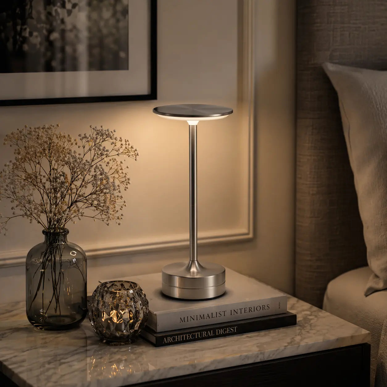 Luma | Modern Rechargeable Table Lamp
