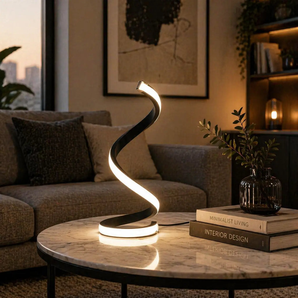 Nova | Spiral LED Table Lamp